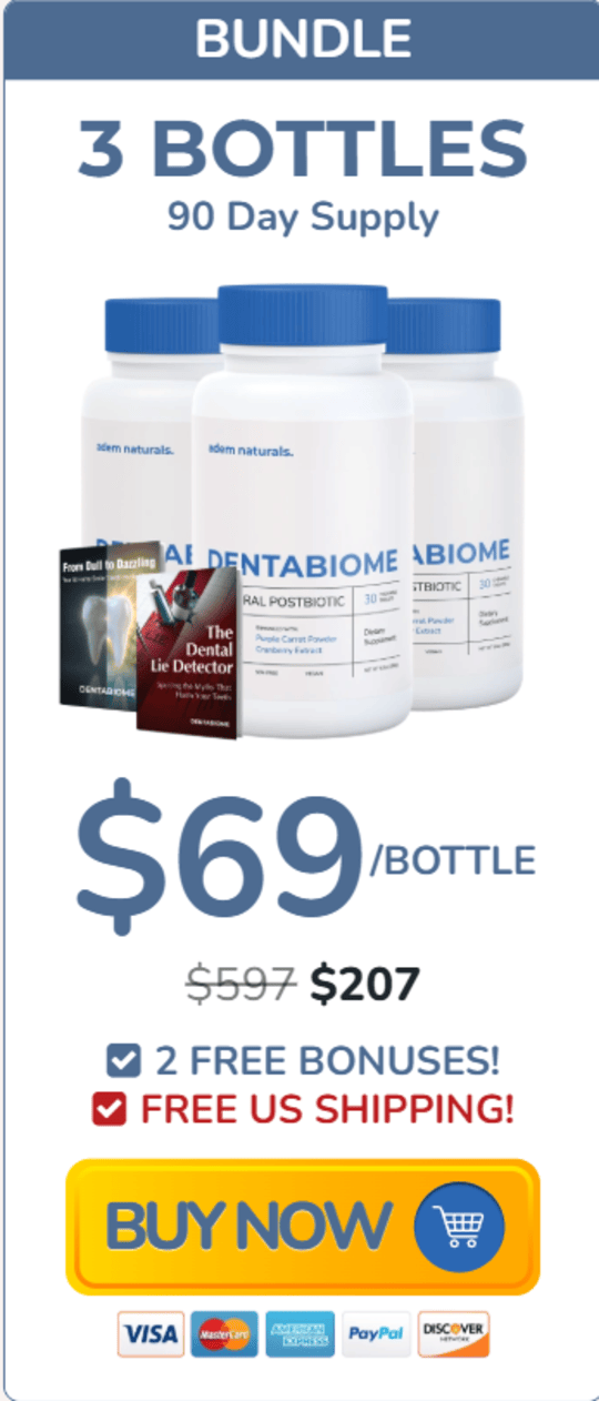 DentaBiome 90 day supply most popular package